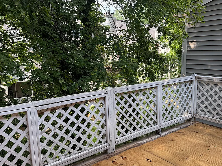 Private balcony