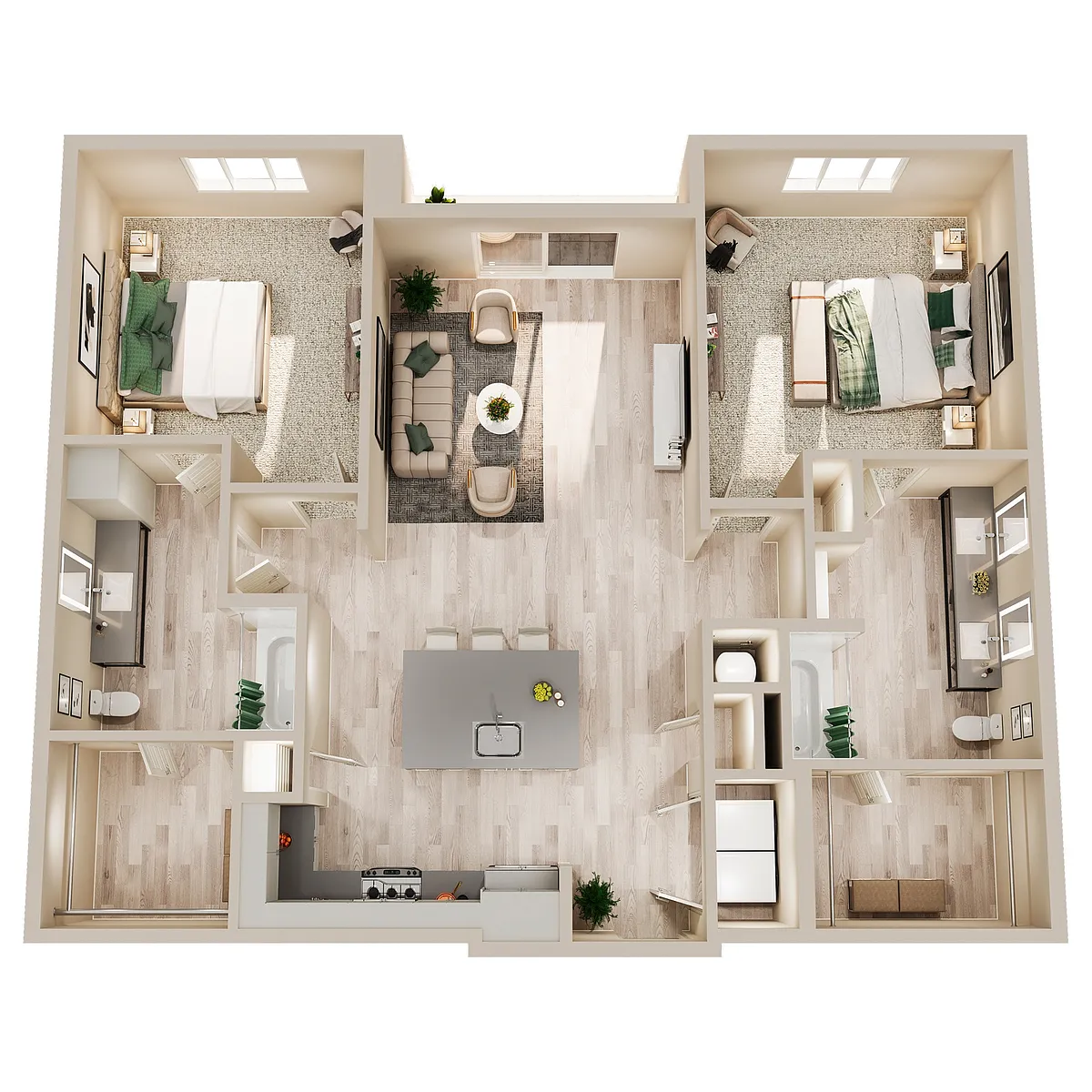 Floor plan B21