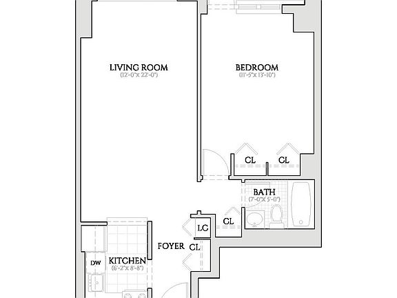 2nd image of 124 W 60th St APT 29H