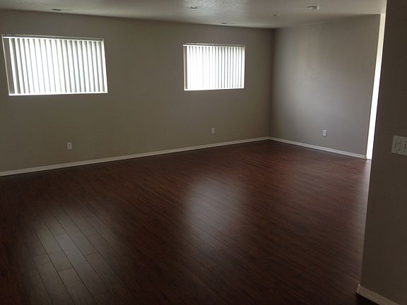 Living room from front door view