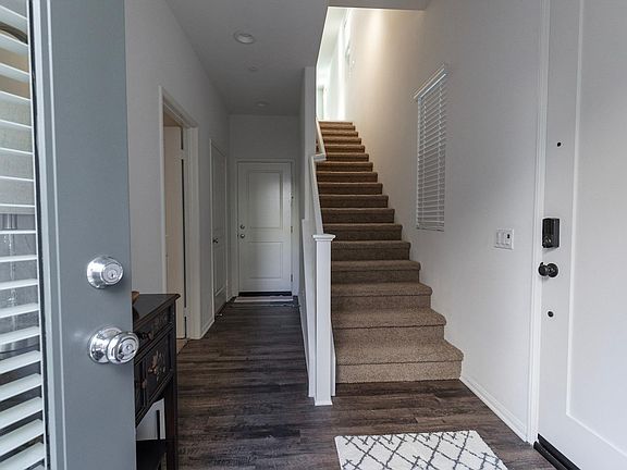 Entry way from patio door