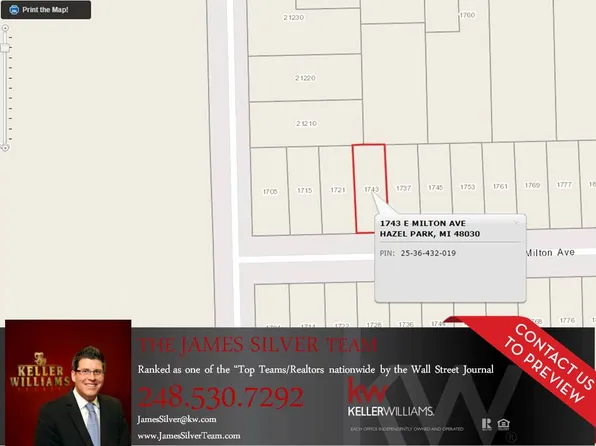 1743 E Milton Ave, Hazel Park, MI 48030