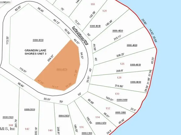 0 LAKE SHORE LOT 417 Terrace, Interlachen, FL 32148