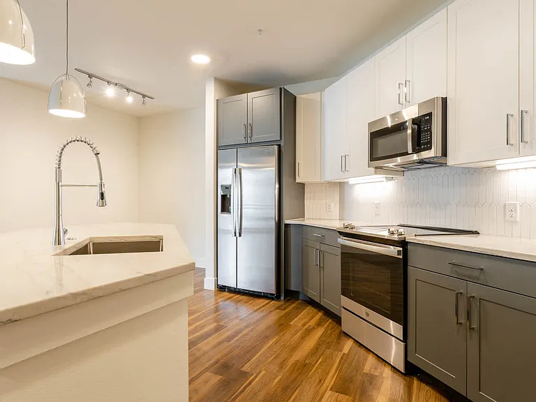 Kitchen with Stainless Steel Appliances
