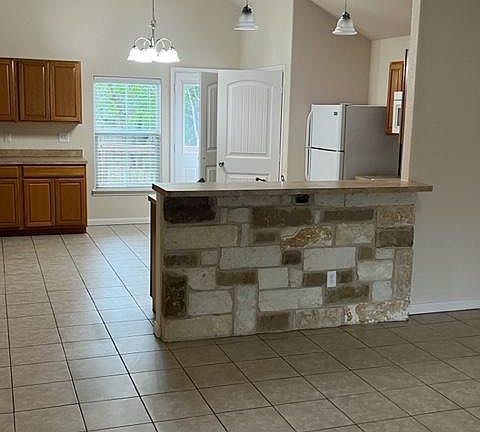Living room into Kitchen