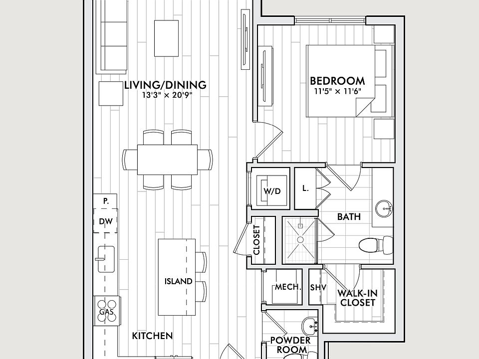 Residence A1 - One Bedroom