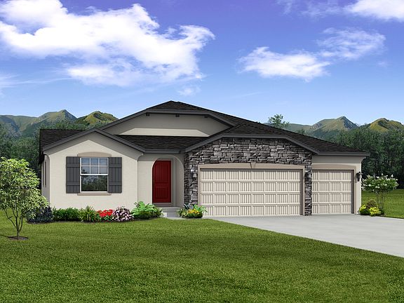 The Ellingwood - Cottage Exterior Rendering of home to be built