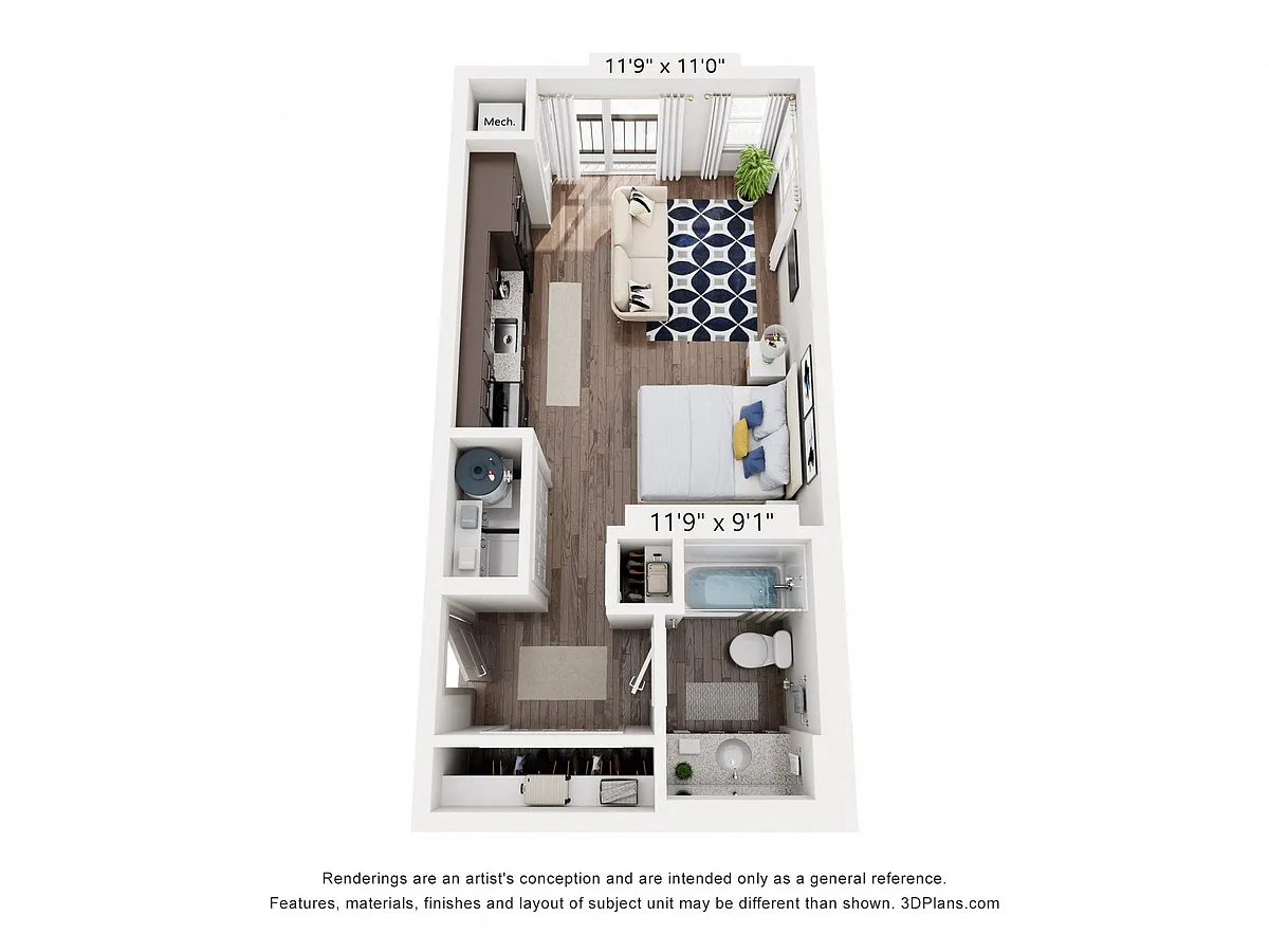 Floor plan Horne