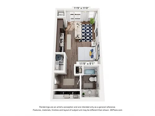 Floor plan Horne