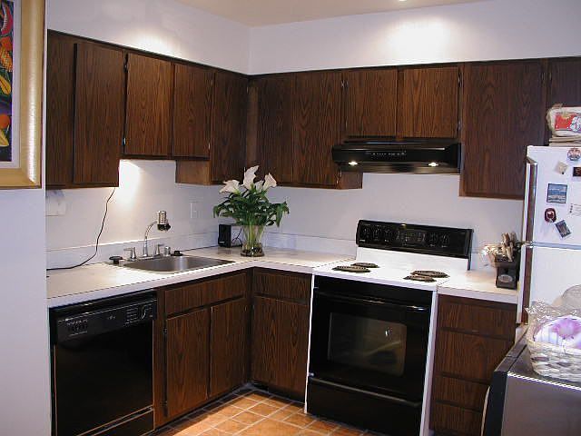 View of kitchen - updated applicances