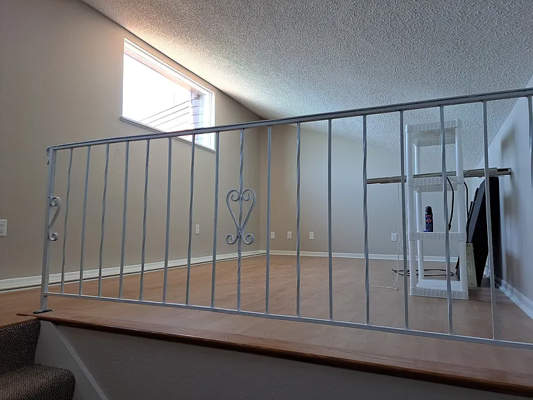 Loft area - extra space for an office or gym etc.