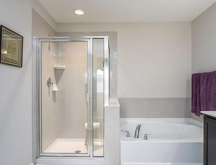 Master bath on second floor