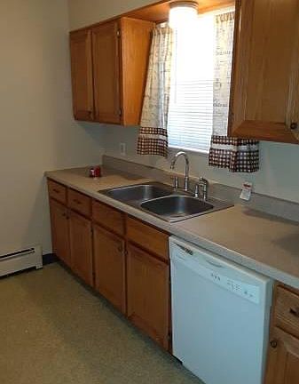 Kitchen with lots of storage and natural light!