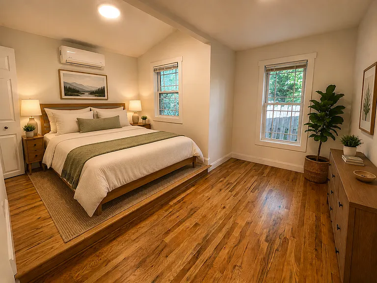 Primary Bedroom, elevated sleeping