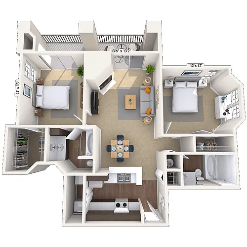 Floor plan Stonehenge IV