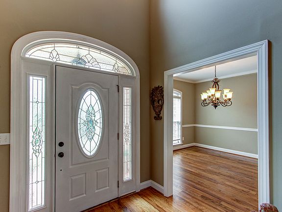 Leaded Beveled Glass Entry