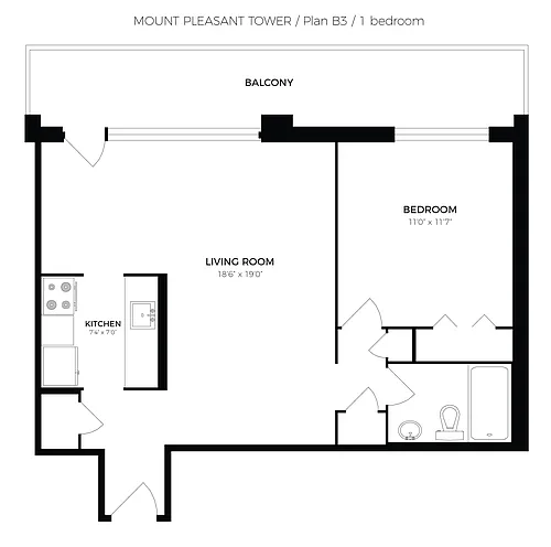 Floor plan 1104
