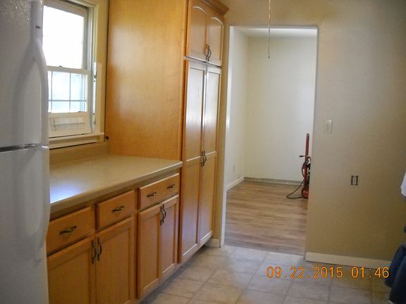 Kitchen with new flooring