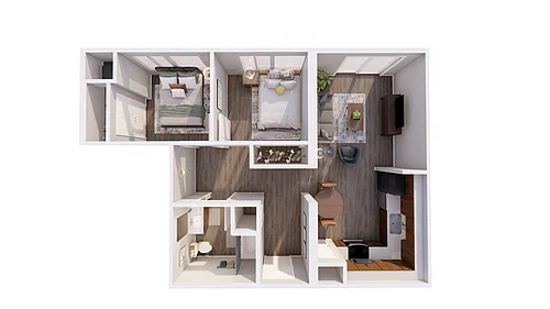 Floor plan 2B