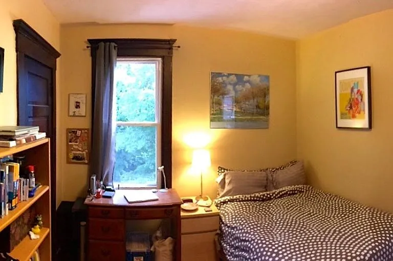 both bedrooms are nearly identical and on the large side.