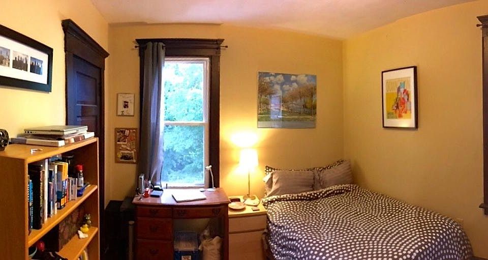 both bedrooms are nearly identical and on the large side.