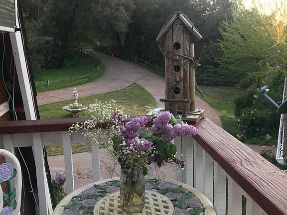 View from front entrance-