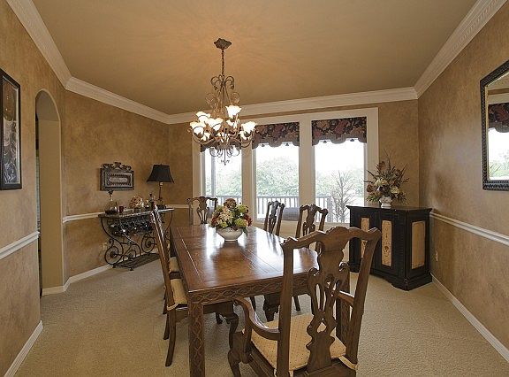 Classy large dining room