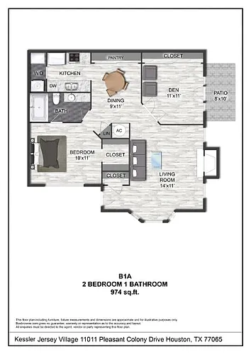 Floor plan B1A