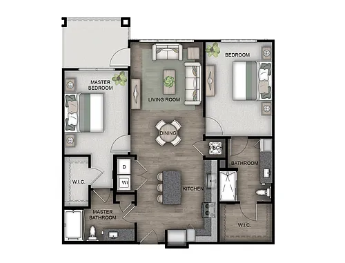 Floor plan St. Johns