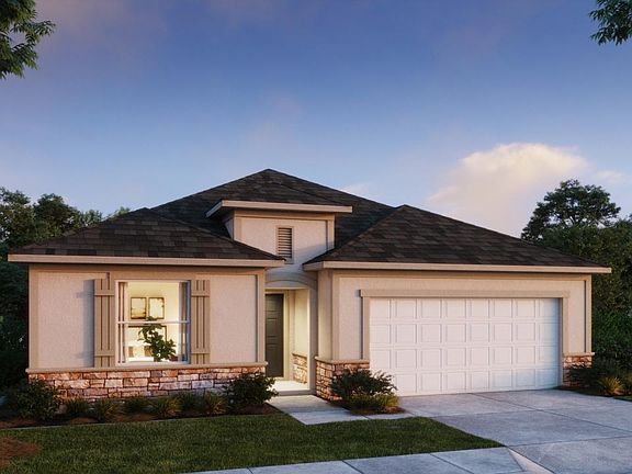Elevation B With Optional Stone
