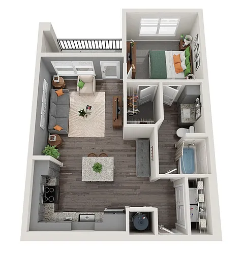 Floor plan Dawn