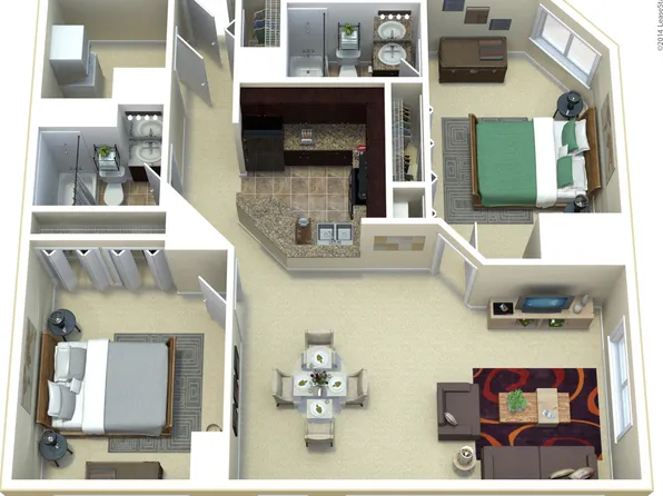 The Apartments at Charles Plaza