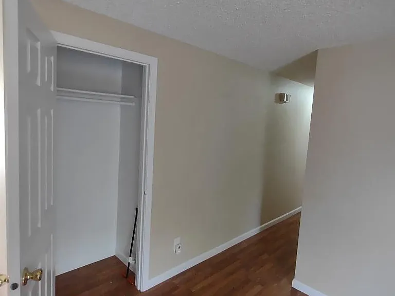 Closet in living room and hall entrance
