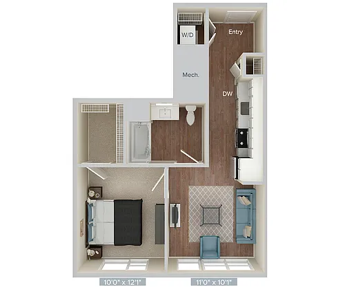 Floor plan A1-581