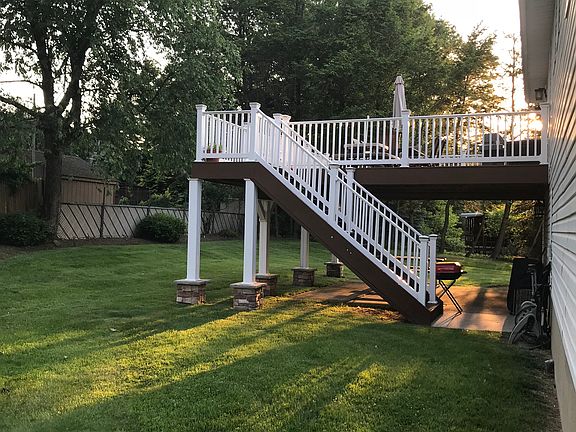 20 x 20 composite deck