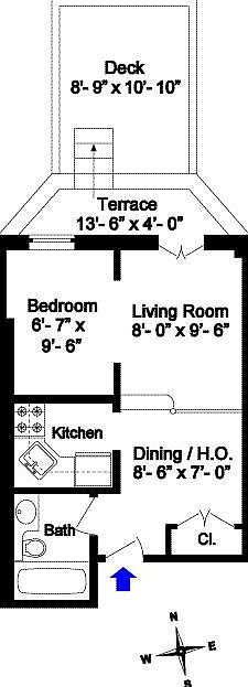 1st image of 167 W 73rd St APT 8