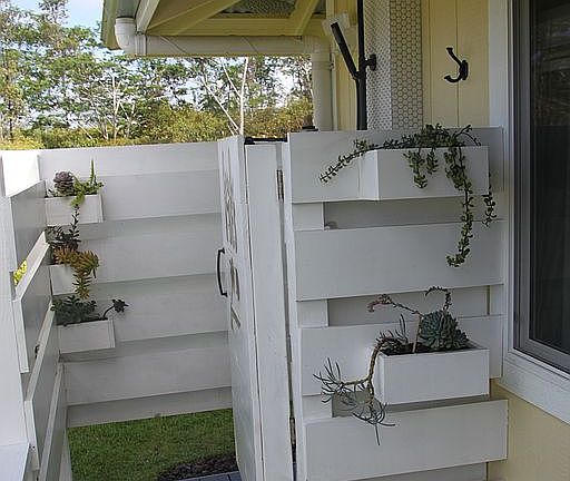 custom outdoor shower