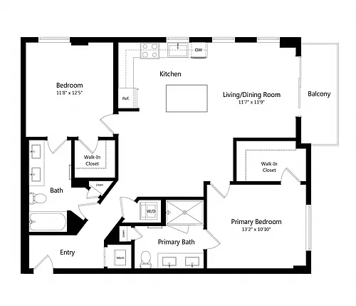Floor plan B6