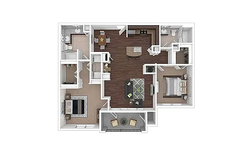 Floor plan Monroe