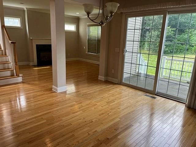 Dining and Living in lower level