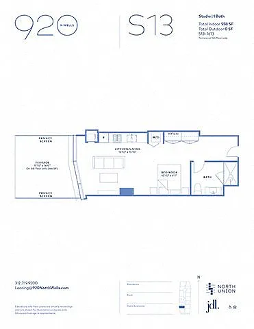 Floor plan S13