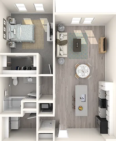 A4 floor plan The Crossing at Palm Aire