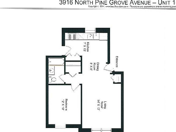 5th image of 3912 N Pine Grove Ave #3916-3E