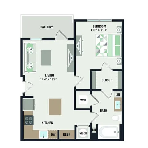 Floor plan A1