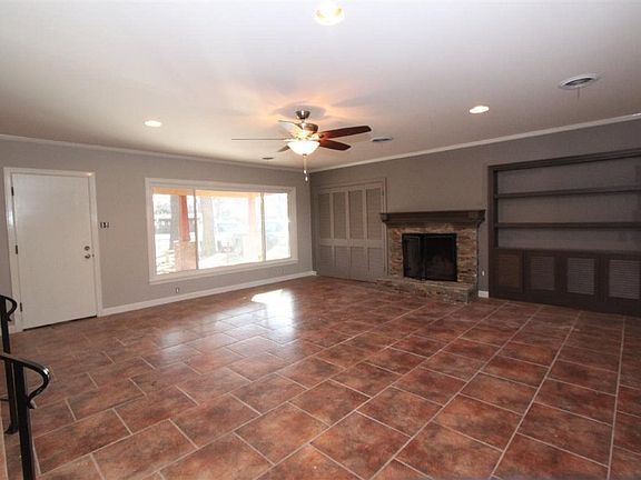 Large Den with Fireplace