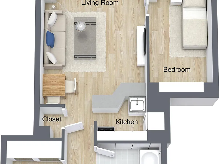 Nob Hill Place - One Bedroom for Rent