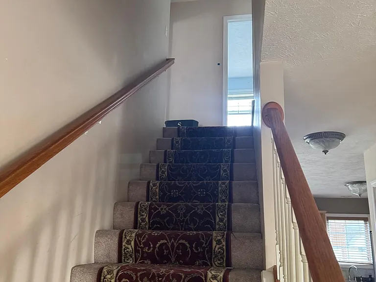 Stairs to the upstair bedrooms