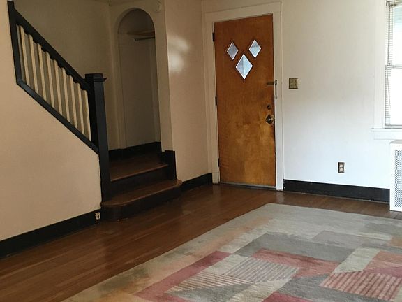 Front entry and stair