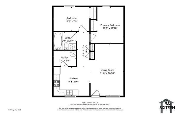 Building Photo - 1511 Kings Way #B