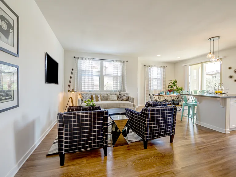 Model Living Area